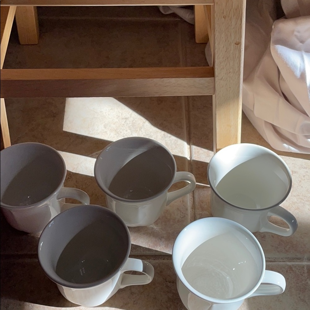 Mikasa French Countryside coffee cups and saucers